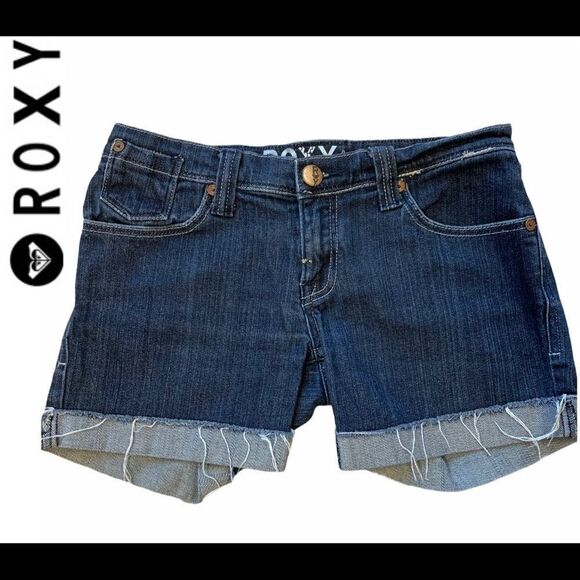 Roxy denim Jean shorts size 3 - Picture 1 of 5